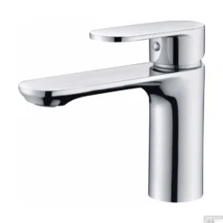 Wastafelmengkraan Sanilux Edge Rond Chroom