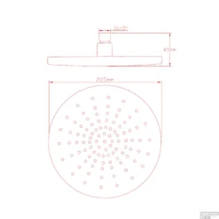 Regendouchekop Sapho Rond 22.5 Cm Chroom -Exporteren Badkamer Top Winkel 1203 02 regendouchekop sapho rond 22.5 cm chroom 2