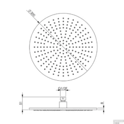 Regendoucheset Inbouw Salenzi Giro S Plafond Uitloop Gegalvaniseerd Geborsteld Messing Goud 20 Cm -Exporteren Badkamer Top Winkel 14aj15r tech4 7 1 1 3