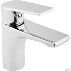 Wastafelmengkraan VM Move Eengreeps Chroom (incl Clickwaste)