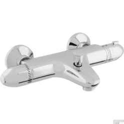 Thermostatische Bad En Douchekraan Eengreeps VM Fresh Chroom (incl. Rozetten En S-koppelingen)