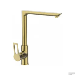 Wastafelkraan Sanimar Lagos Geborsteld Messing