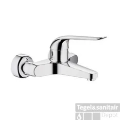 Grohe Euroeco Special Wand Wastafelkraan Met Hendel 17 Cm. Chroom