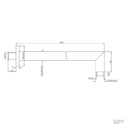 Thermostatische Inbouw Regendouche Set Wiesbaden Type 5 Wandarm 20 Cm Vierkant -Exporteren Badkamer Top Winkel 29.3813 1