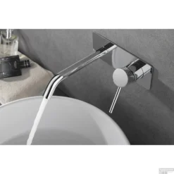 Wastafelkraan Wiesbaden Ribbd Inbouw Mengkraan Eenhendel Inclusief Afdekplaat Chroom -Exporteren Badkamer Top Winkel 29.5330 3wastafelkraan wiesbaden ribbd inbouw mengkraan eenhendel inclusief afdekplaat chroom