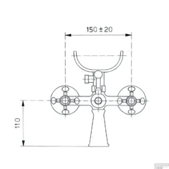 Badmengkraan Sapho Antea Met Handdouche 2-knop 11 Cm Goud -Exporteren Badkamer Top Winkel 3015 badmengkraan sapho antea met handdouche 2 knop 11 cm goud 1