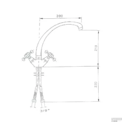 Wastafelmengkraan Sapho Antea 2-knop Gebogen Uitloop 26.5 Cm Chroom 5 Wastafelmengkraan Sapho Antea 2-knop Gebogen Uitloop 26.5 Cm Chroom -Exporteren Badkamer Top Winkel 3111 wastafelmengkraan sapho antea 2 knop gebogen uitloop 26.5 cm chroom 2