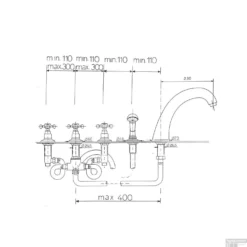 Badrandkraan Sapho Antea 3-kruisgreep Mengkraan Compleet 5-gats Chroom 7 Badrandkraan Sapho Antea 3-kruisgreep Mengkraan Compleet 5-gats Chroom -Exporteren Badkamer Top Winkel 3311 badrandkraan sapho antea 3 kruisgreep mengkraan compleet 5 gats chroom 2