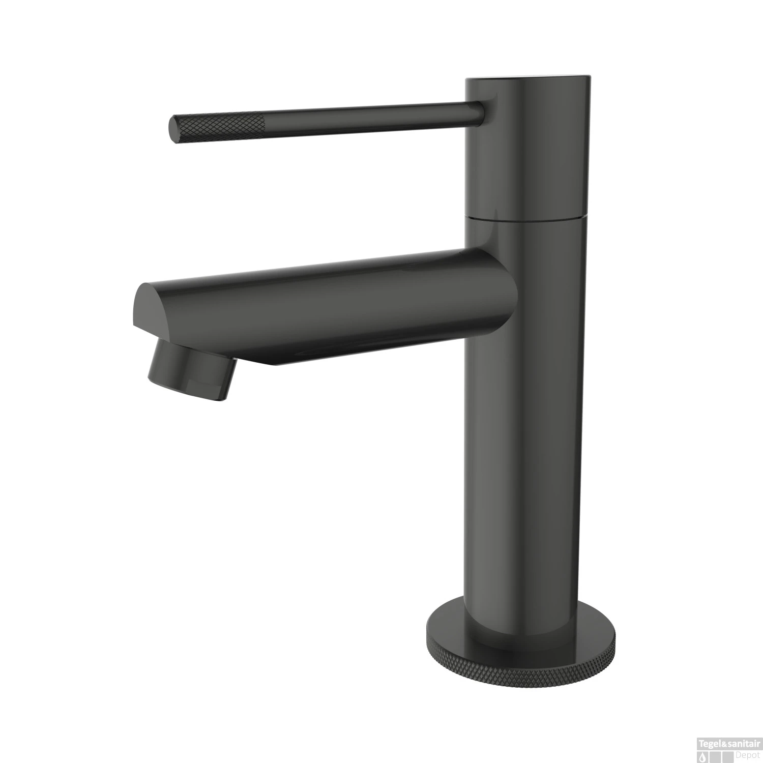 Toiletkraan Best Design Moya-Ribera Uitloop Recht 14 Cm 1-hendel Gunmetal