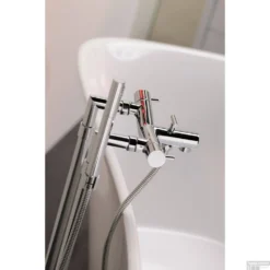 Badkraan Opbouw Sapho Airtech Mengkraan 2-knop 16.5 Cm Chroom -Exporteren Badkamer Top Winkel 481 badkraan opbouw sapho airtech mengkraan 2 knop chroom 1