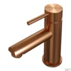 Wastafelmengkraan Brauer Copper Edition Coldstart Opbouw Laag Ronde Hendel Geborsteld Koper PVD -Exporteren Badkamer Top Winkel 5 gk 001 shop