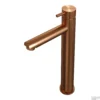 Wastafelmengkraan Brauer Copper Edition Coldstart Opbouw Hoog Korte Ronde Hendel Geborsteld Koper PVD 2 Wastafelmengkraan Brauer Copper Edition Coldstart Opbouw Hoog Korte Ronde Hendel Geborsteld Koper PVD -Exporteren Badkamer Top Winkel 5 gk 002 hd5 shop