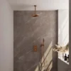 Inbouw Regendouche Set Brauer Copper Edition Plafond Uitloop Ronde Hoofddouche 20 Cm Koper -Exporteren Badkamer Top Winkel 5 gk 054 shop