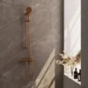 Douchekraanset Brauer Copper Carving Opbouw Met Glijstang En Ronde Handdouche Geborsteld Koper -Exporteren Badkamer Top Winkel 5 gk 086 2 shop