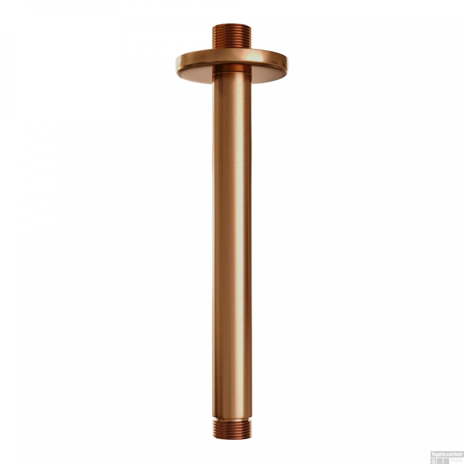 Regendoucheset Inbouw Brauer Copper Carving Thermostatisch 30cm Met Plafondarm, Glijstang En Handdouche 3-Standen Geborsteld Koper 6 Regendoucheset Inbouw Brauer Copper Carving Thermostatisch 30cm Met Plafondarm, Glijstang En Handdouche 3-Standen Geborsteld Koper - Afbeelding 4