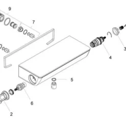 Hansgrohe Ecostat Select Douchethermostaat 15 Cm. Wit-chroom -Exporteren Badkamer Top Winkel 52342