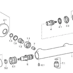 Hansa Unita Douchethermostaat Met S-koppelingen Chroom 13 Hansa Unita Douchethermostaat Met S-koppelingen Chroom -Exporteren Badkamer Top Winkel 53807