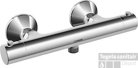 Hansa Unita Douchethermostaat Met S-koppelingen Chroom 3 Hansa Unita Douchethermostaat Met S-koppelingen Chroom