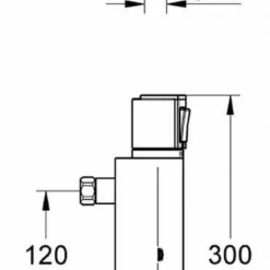 Grohe Grohtherm 2000 New Douchethermostaat 12 Cm. Zonder Koppelingen Chroom -Exporteren Badkamer Top Winkel 57102