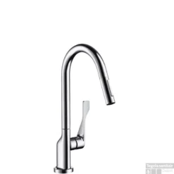 Axor Citterio Keukenkraan Met Vuistdouche En Ergonomische Greep Chroom