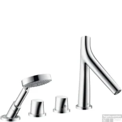 Axor Starck Organic Afdekset 4-gats Tegelrandcombinatie Chroom