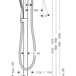 Hansgrohe Puravida Afdekset Voor Staande Badkraan Met Joystick Chroom -Exporteren Badkamer Top Winkel 67803