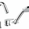 Hansgrohe Logis Afdekset Voor 3-gats Badrandcombinatie Chroom 2 Hansgrohe Logis Afdekset Voor 3-gats Badrandcombinatie Chroom -Exporteren Badkamer Top Winkel 77636