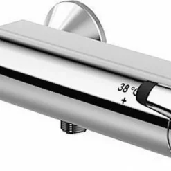 Hansa Fit Douchethermostaat Met S-koppelingen Chroom