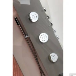 Douchepaneel Sapho 5Side 155x25 Cm Mengkraan Rond Aluminium -Exporteren Badkamer Top Winkel 80211 douchepaneel sapho 5side 155x25 cm mengkraan rond aluminium 6