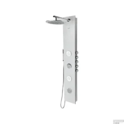 Douchepaneel Sapho 5Side 155x25 Cm Mengkraan Rond Aluminium