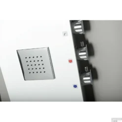 Douchepaneel Sapho 5Side 155x25 Cm Mengkraan Vierkant Wit -Exporteren Badkamer Top Winkel 80216 douchepaneel sapho 5side 155x25 cm mengkraan vierkant wit 3