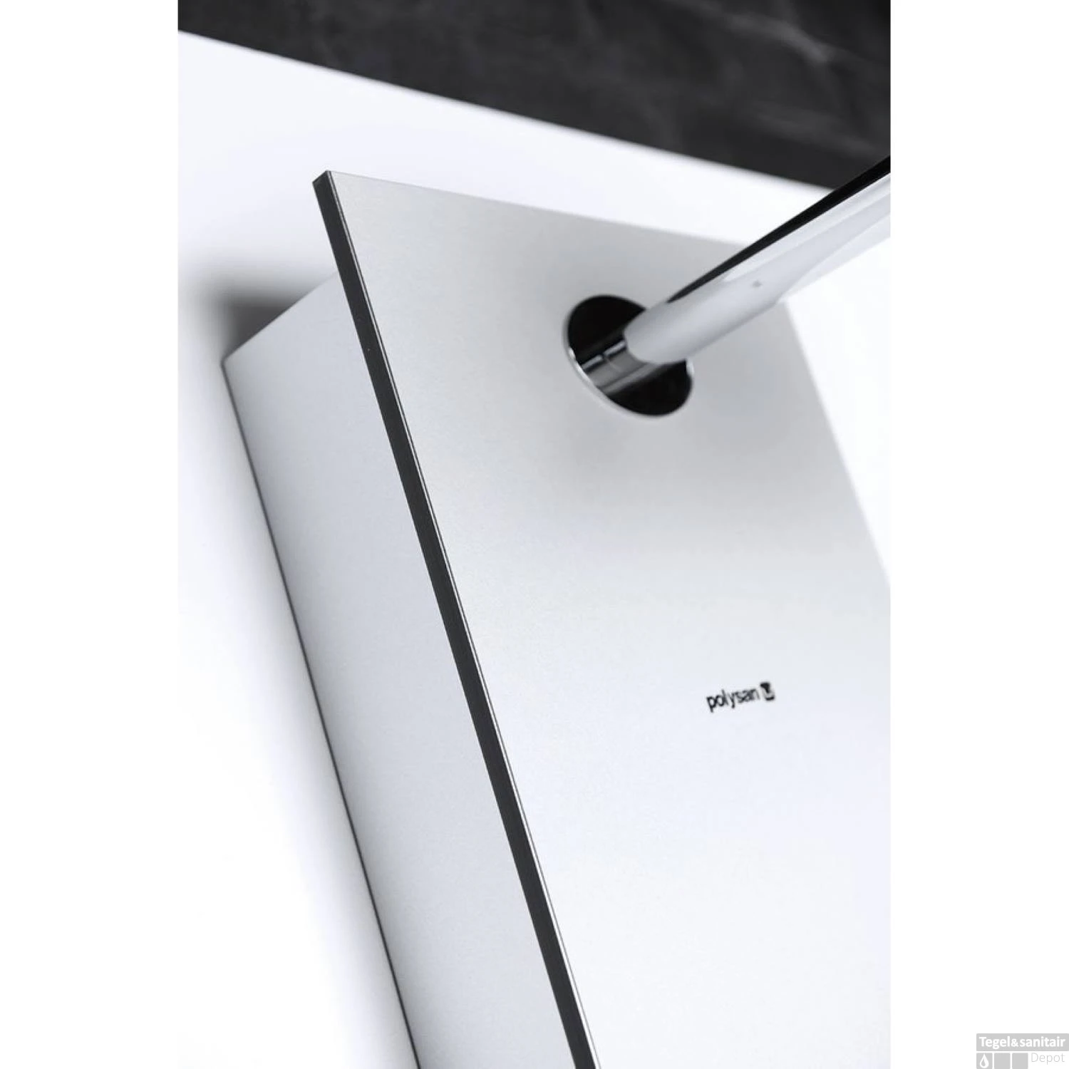 Douchepaneel Sapho 5Side 155x25 Cm Mengkraan Rond Wit 5 Douchepaneel Sapho 5Side 155x25 Cm Mengkraan Rond Wit - Afbeelding 3