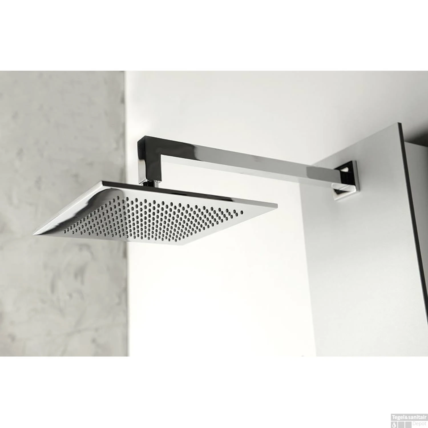 Douchepaneel Sapho 5Side 155x25 Cm Mengkraan Vierkant Aluminium 5 Douchepaneel Sapho 5Side 155x25 Cm Mengkraan Vierkant Aluminium - Afbeelding 3