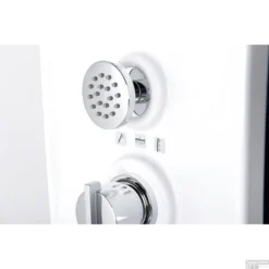 Douchepaneel Sapho Luk 130x25 Cm Thermostatisch Wandgemonteerd Wit -Exporteren Badkamer Top Winkel 80312 douchepaneel sapho luk 130x25 cm thermostatisch wandgemonteerd wit 3