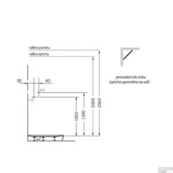 Douchepaneel Sapho Luk 130x25 Cm Thermostatisch Hoekgemonteerd Wit -Exporteren Badkamer Top Winkel 80325 douchepaneel sapho luk 130x25 cm thermostatisch hoekgemonteerd wit 7