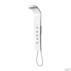 Douchepaneel Sapho Mola 130x21 Cm Thermostatisch Wandgemonteerd Wit