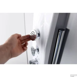 Douchepaneel Sapho Mola 130x21 Cm Thermostatisch Hoekgemonteerd Wit -Exporteren Badkamer Top Winkel 80372 douchepaneel sapho mola 130x21 cm thermostatisch hoekgemonteerd wit 5