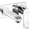Hansgrohe Metris Inbouw Wand Wastafelkraan Uitloop 22,5 Cm Chroom (Afbouwdeel) -Exporteren Badkamer Top Winkel 85331