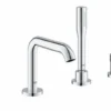 Grohe Essence New Afdekset 4-gats Badrandcombinatie Met Douchegarn. Chroom 2 Grohe Essence New Afdekset 4-gats Badrandcombinatie Met Douchegarn. Chroom -Exporteren Badkamer Top Winkel 86198