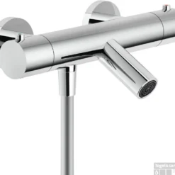 B&w-luxury Nari Three Badthermostaat 15 Cm. Chroom