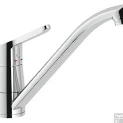 B&w-luxury Montare Keukenkraan Met Draaibare Uitloop Chroom