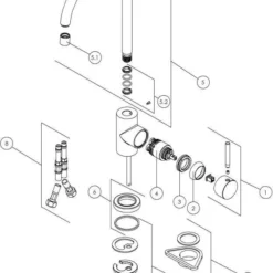 B&w-luxury Carati Keukenkraan Chroom -Exporteren Badkamer Top Winkel 86521