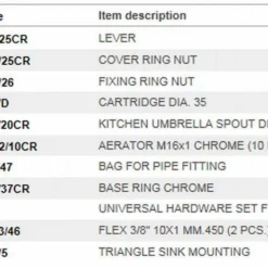 B&w-luxury Carati Keukenkraan Chroom -Exporteren Badkamer Top Winkel 86524