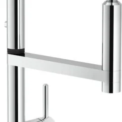 B&w-luxury Carati Keukenkraan Met Veer-handdouche Met Magneethouder Chroom