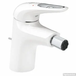 Grohe Eurostyle New Bidetkraan Met Waste Moonwhite