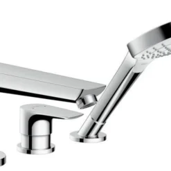 Hansgrohe Talis E Afdekset 3-gats Badrandcombinatie Chroom