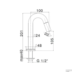 Fonteinkraan Opbouw Salenzi Giro Gebogen Gegalvaniseerd Geborsteld Messing Goud 9 Fonteinkraan Opbouw Salenzi Giro Gebogen Gegalvaniseerd Geborsteld Messing Goud -Exporteren Badkamer Top Winkel 9aj1506 tech 1 1 1