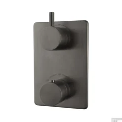 Afbouwdeel Wiesbaden Caral Inbouw Douche Thermostaatkraan 2-Weg Gunmetal