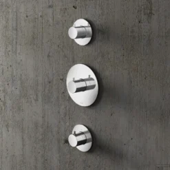 Douchethermostaat Hotbath Buddy Inbouw 2 Stopkranen Chroom (excl. Inbouwdeel)