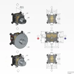 Douchethermostaat Hotbath Buddy Inbouw 2 Stopkranen Geborsteld Nikkel (excl. Inbouwdeel) -Exporteren Badkamer Top Winkel b007gn douchethermostaat hotbath buddy inbouw 2 stopkranen geborsteld nikkel excl. inbouwdeel tech 1
